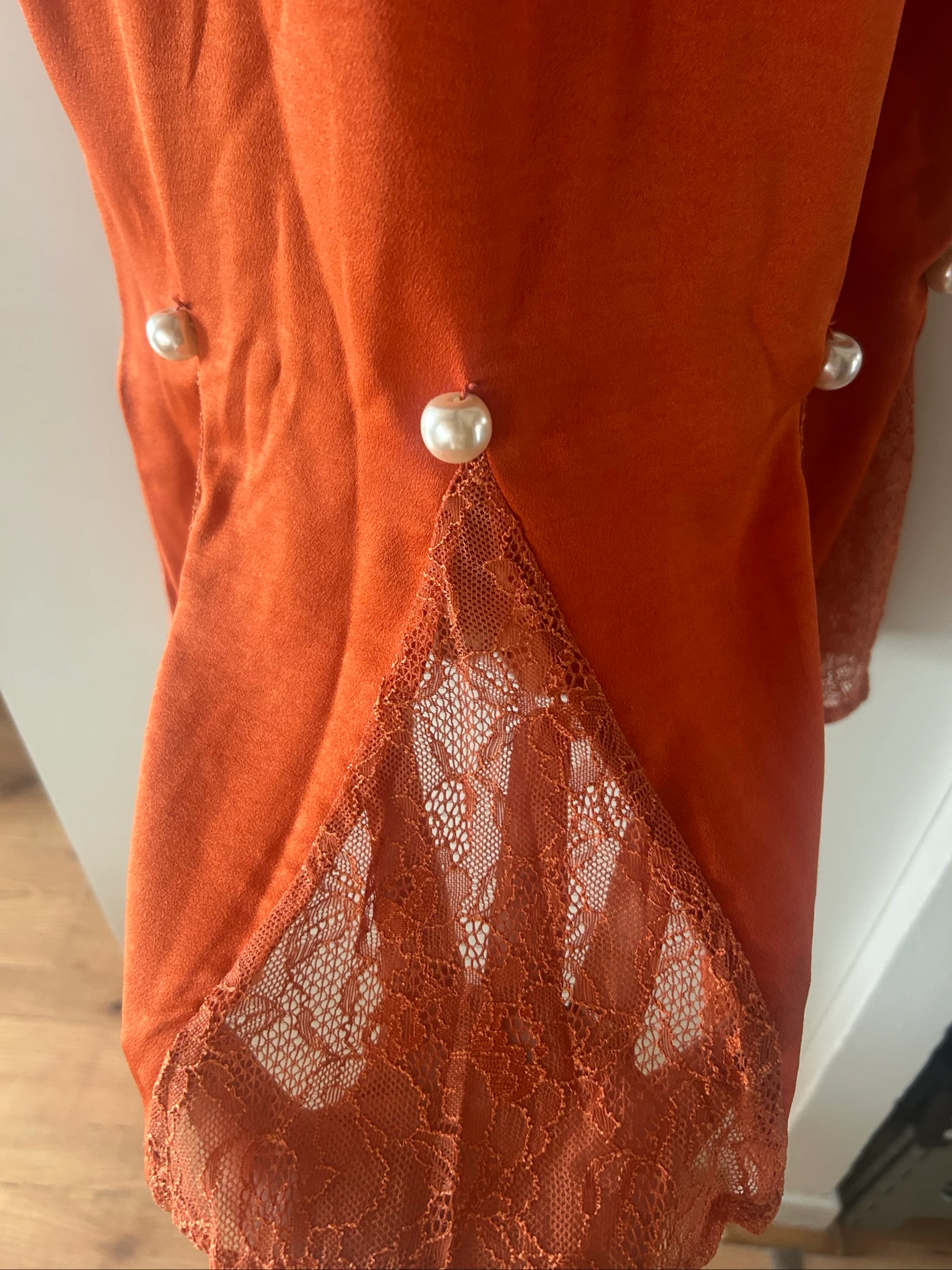 Robe vintage terracota tamanho M – photo 4